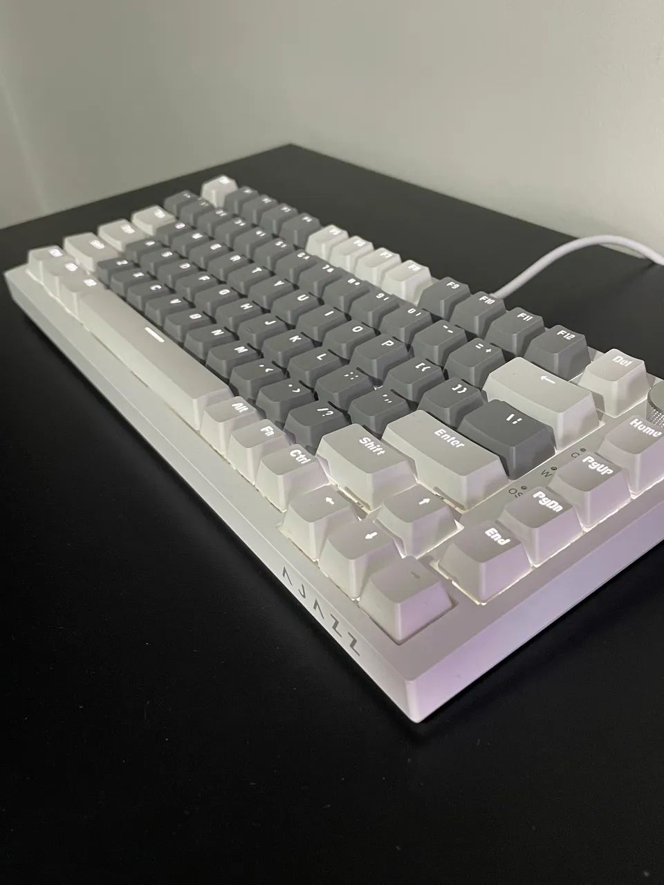 75% Mechanical Keyboard - Ajazz | NacodeXx Yellow Gray Switches