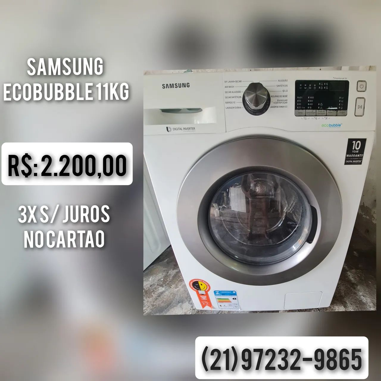 LAVA E SECAS + FRETE GRÁTIS!! - Foto 3