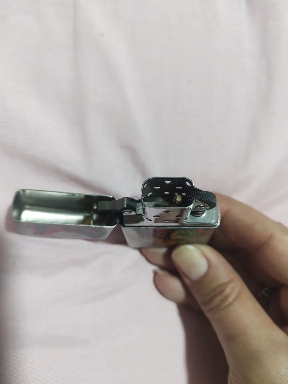 Isqueiro Zippo Personalizado Borboleta Colorida - Foto 4