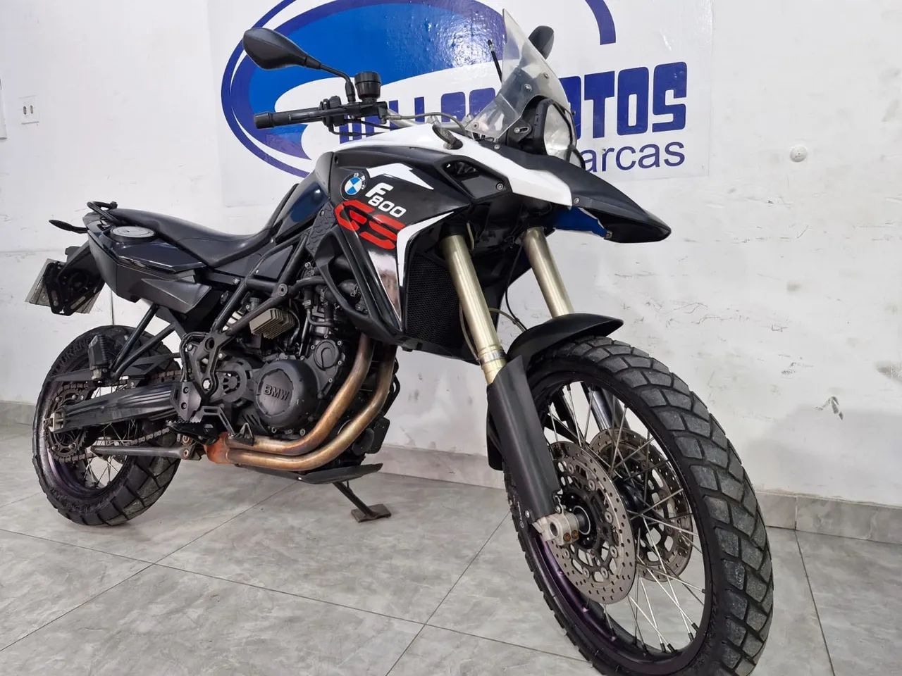 Bmw GS F 800 2014 aceito moto na troca aceito cartão 12x 18x 21x 1.8% am fim 48x  - Foto 3