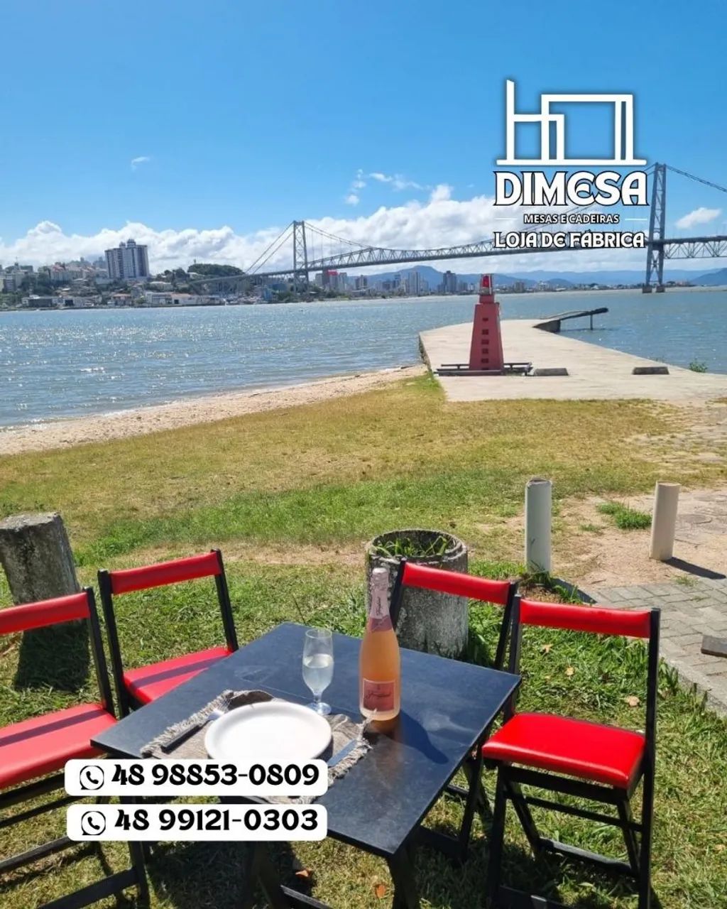 Mesa e cadeiras Dimesa - Loja de Fábrica