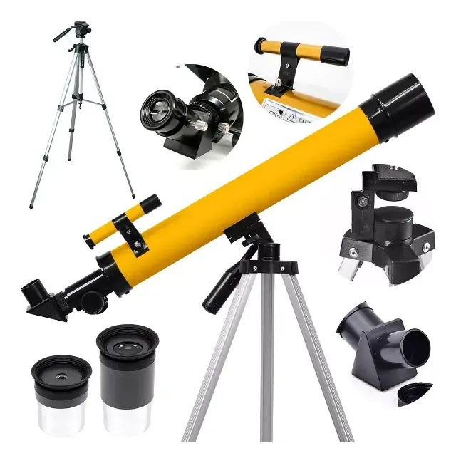 Telescópio Refrator Profissional Astronômico 50/100x - Foto 2