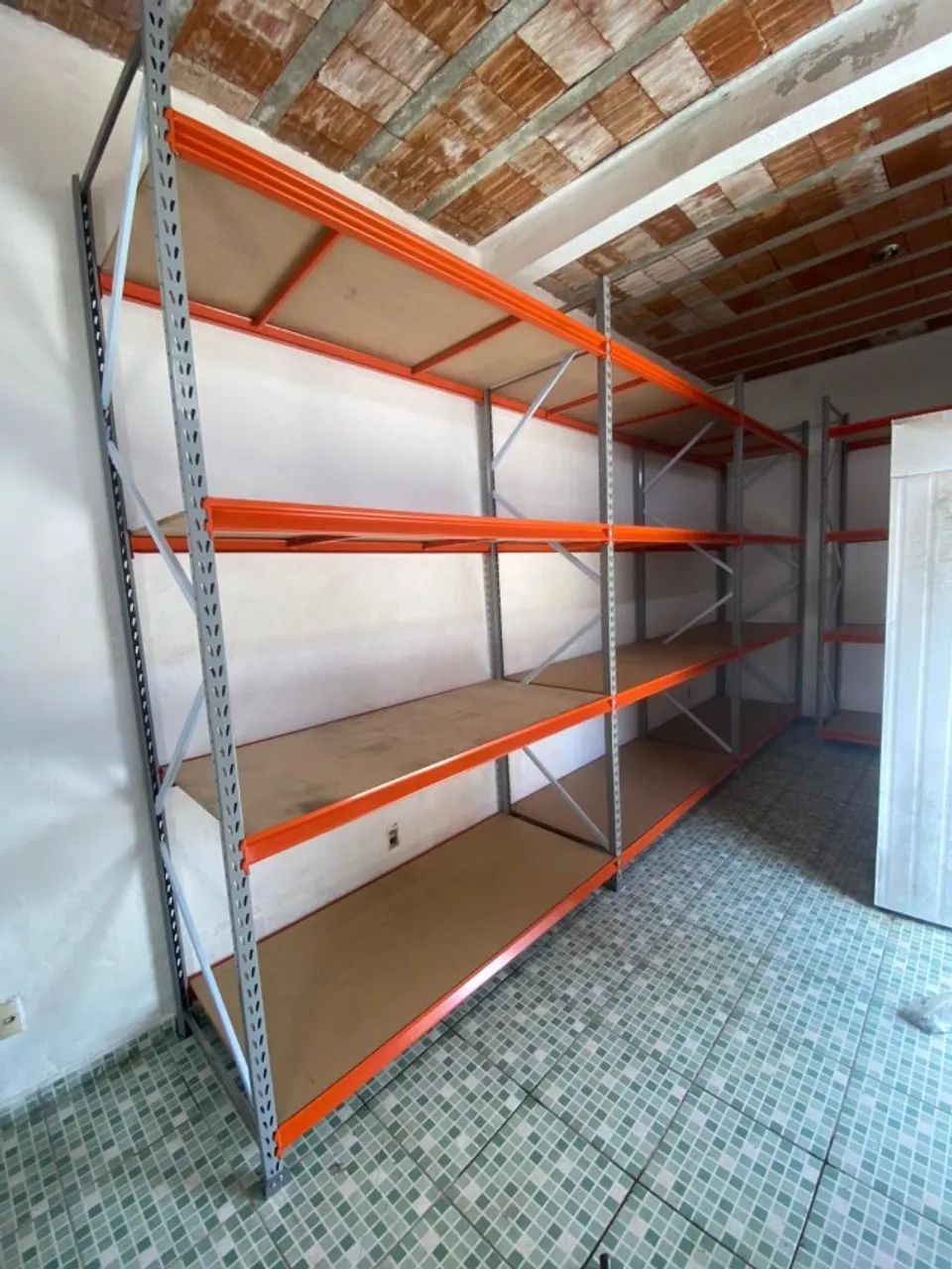 Mini porta pallet 3 andar - Foto 2