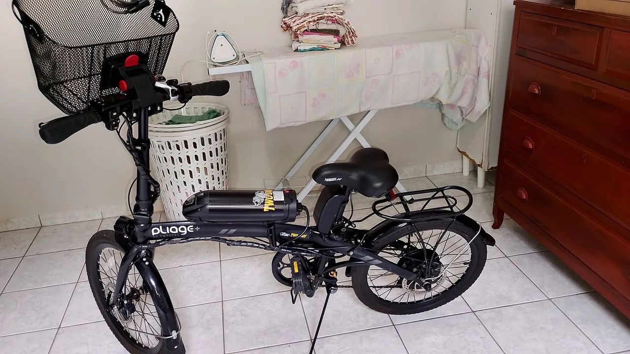 Bicicleta Elétrica Dobrável Pliage - Foto 3
