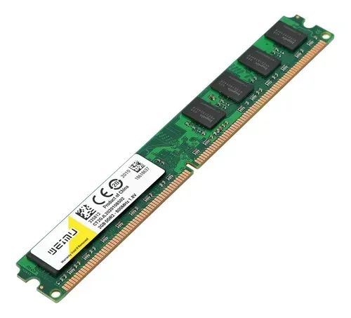 Kit 2 memorias para pc Ddr2 2gb 800mhz - Foto 2