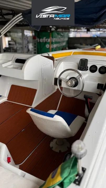 Lancha Hd 5.7 19 pés com motor Yamaha 4T Zero + Banana Boat (Boia inflável) - Foto 2