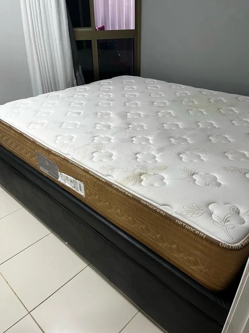Cama Box Casal Orthocrin - Queen