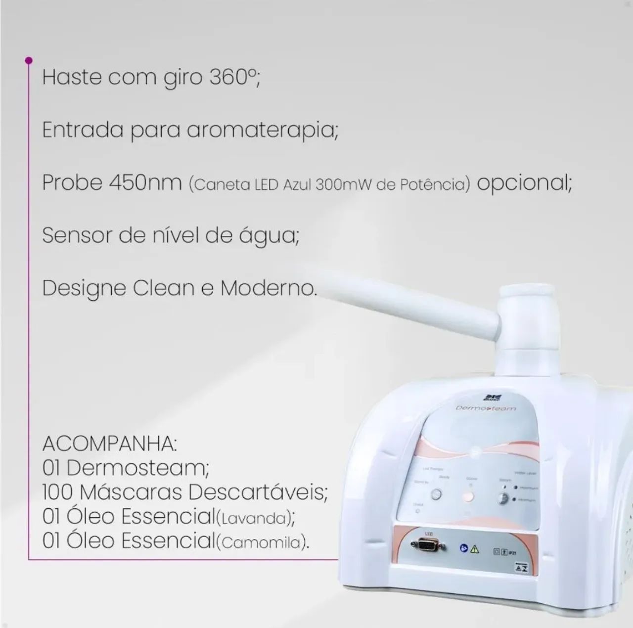 Vapor de ozônio ibramed dermosteam - Foto 4