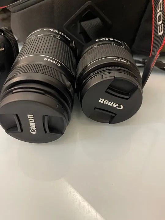 Kit Câmera Canon EOS Rebel T100  - Foto 4