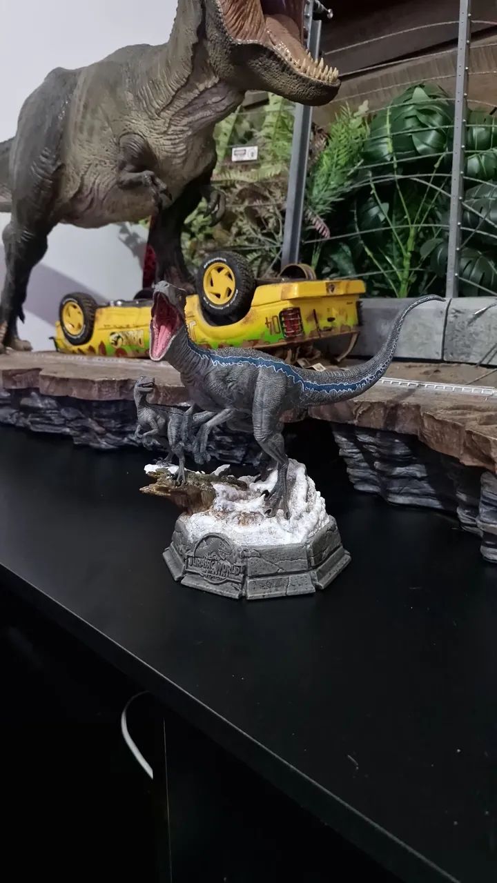 Iron Studios Blue e Beta deluxe 1/10 Jurassic World - Foto 3