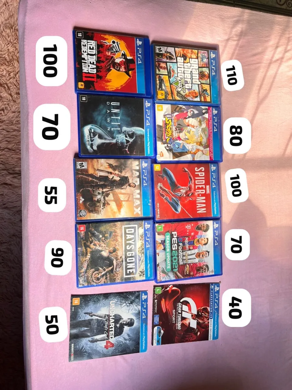 Jogos de Playstation 4 - Diversos Títulos