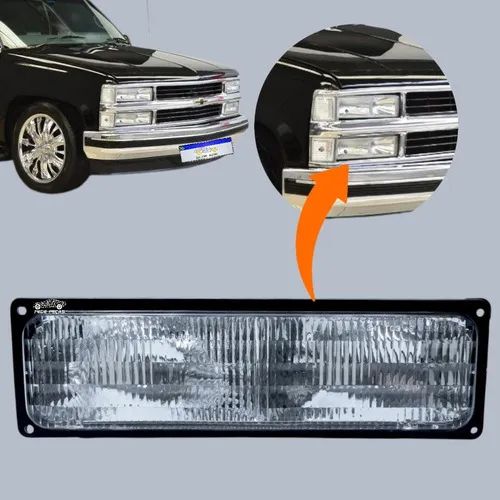Pisca Inferior Chevrolet Silverado 1993 1994 1995 A 2001 - Foto 3
