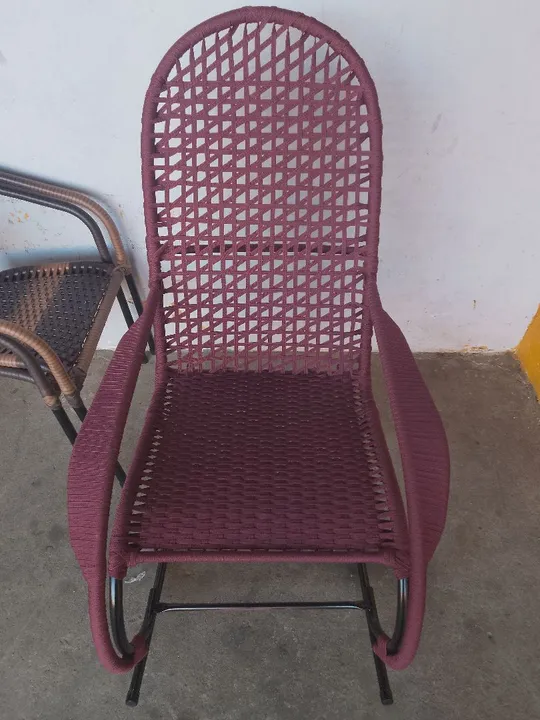 Cadeira de Balanço em corda náutica.