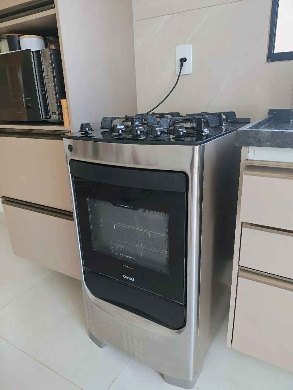 Fogão 4 Bocas Consul com Acendimento Automático<br>