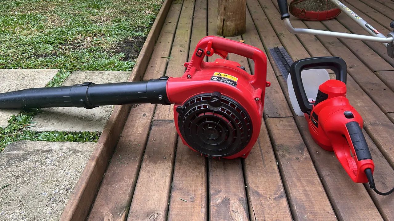 Roçadeira | soprador | cortador de cerca viva - kit  3 ferramentas  - Foto 4