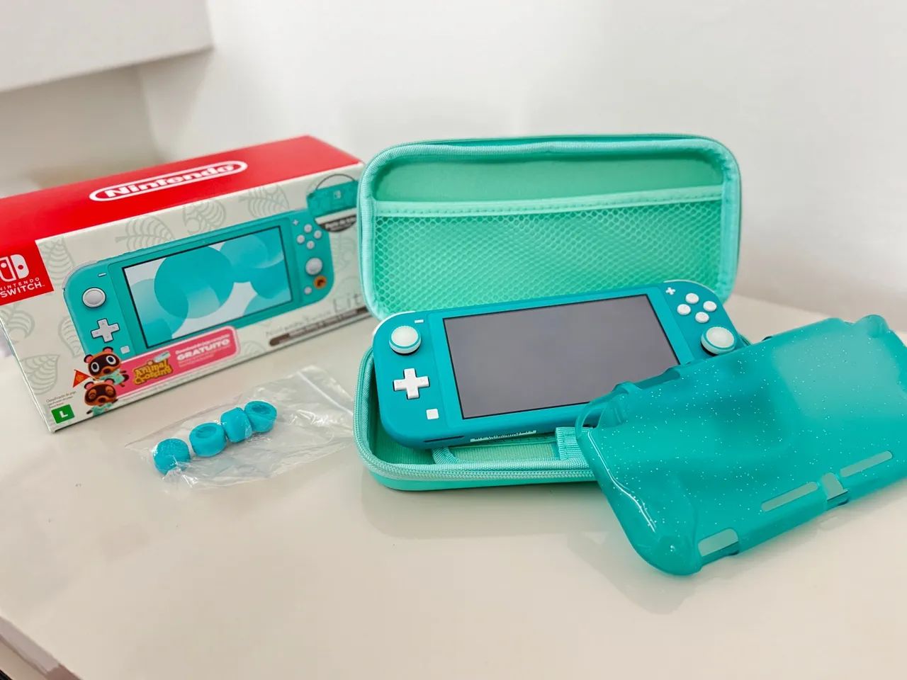 Nintendo Switch Lite DESBLOQUEADO Edição Animal Crossing - Foto 5