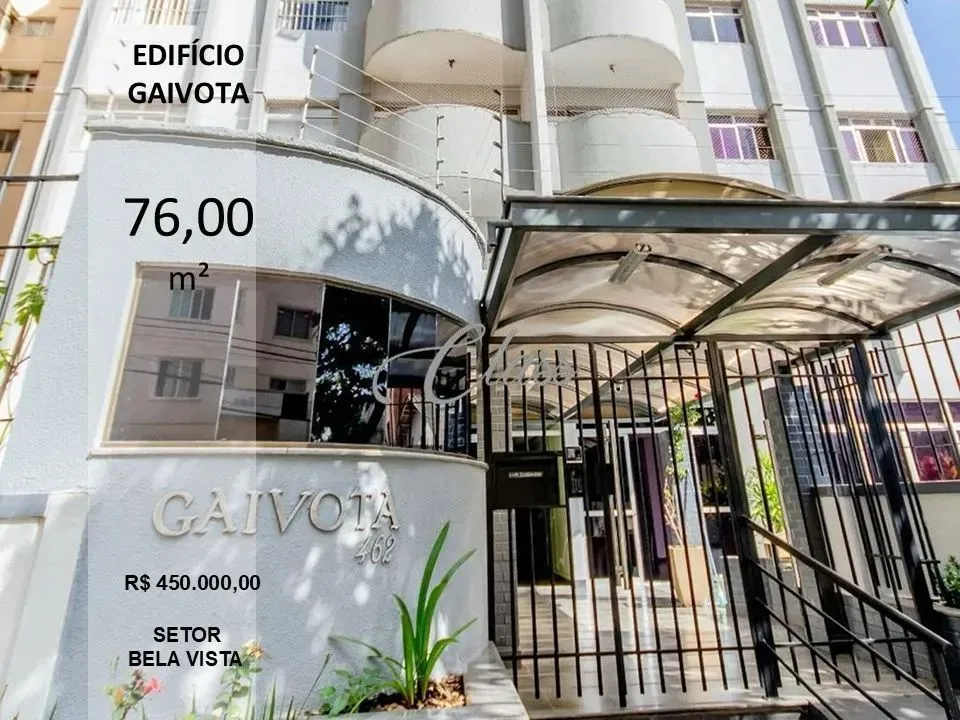 EDIFÍCIO GAIVOTA SETOR BELA VISTA 76,00m²