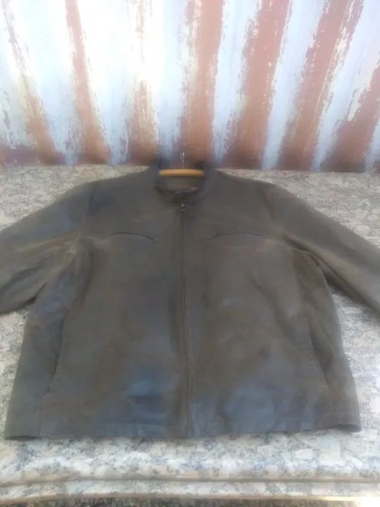 Vendo jaqueta de couro marca wilsons e leather (USA) - Foto 6