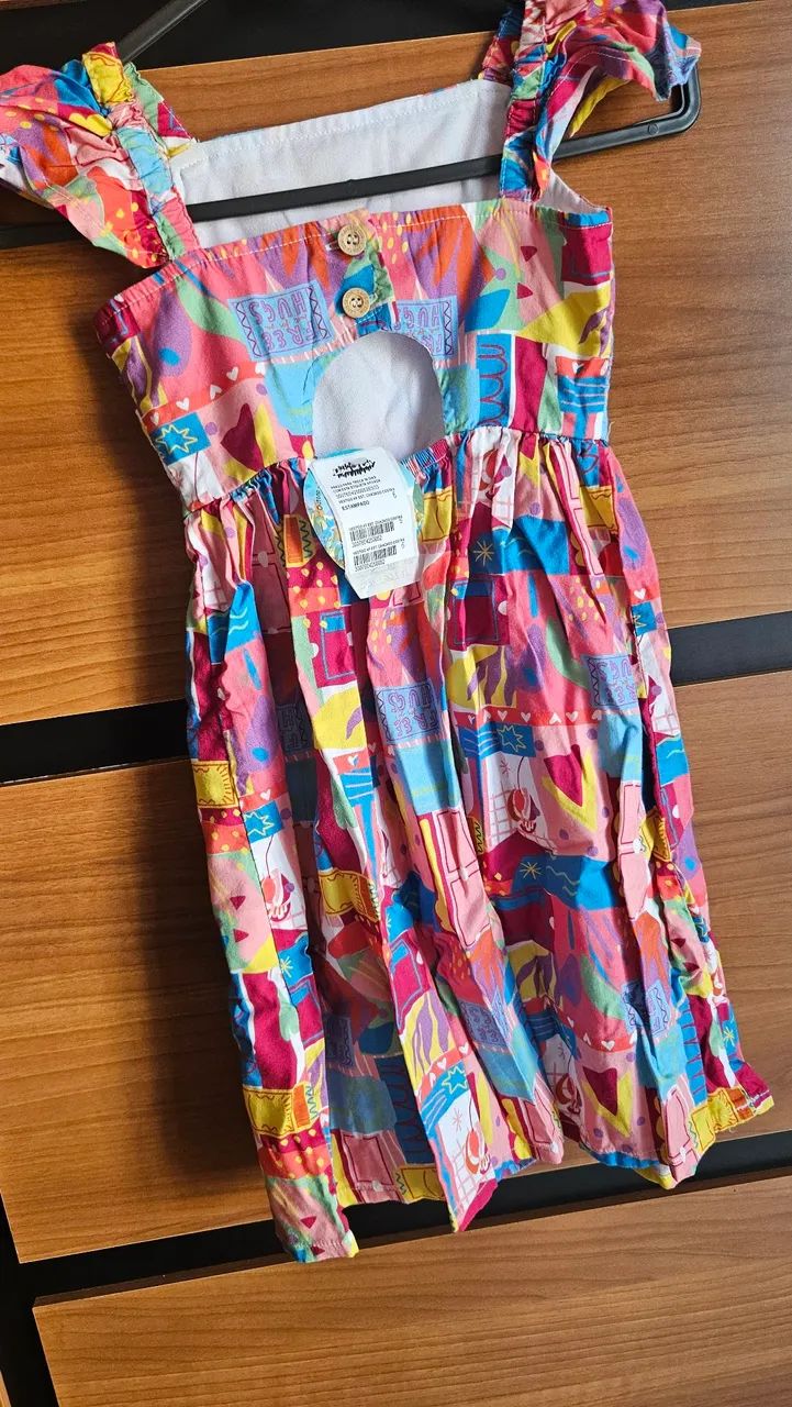 Vestido Infantil Lápis de cor - Foto 2