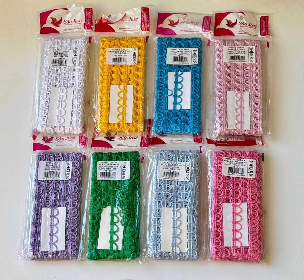 PASSAMANARIA SÃO JOSÉ PONTO CURVA  7010/V  13MM C/ 10 METROS  - Foto 2