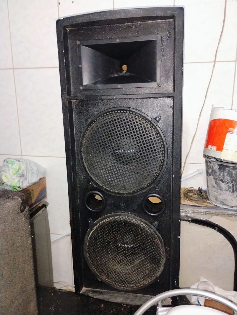 Caixa torre 2x15 ti passivo