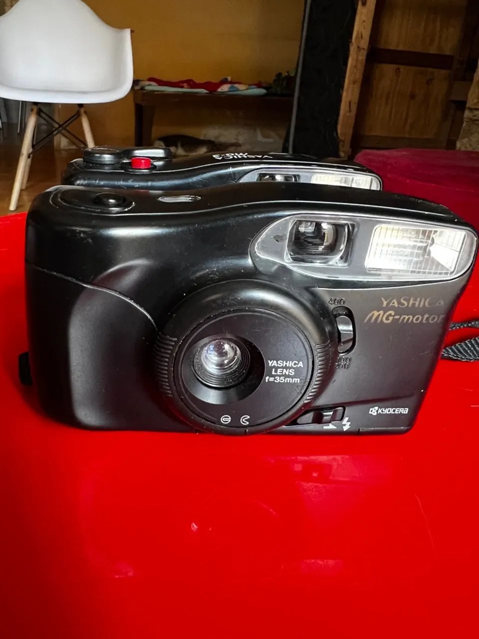Câmera yashica mg-3 e mg-motor  - Foto 4