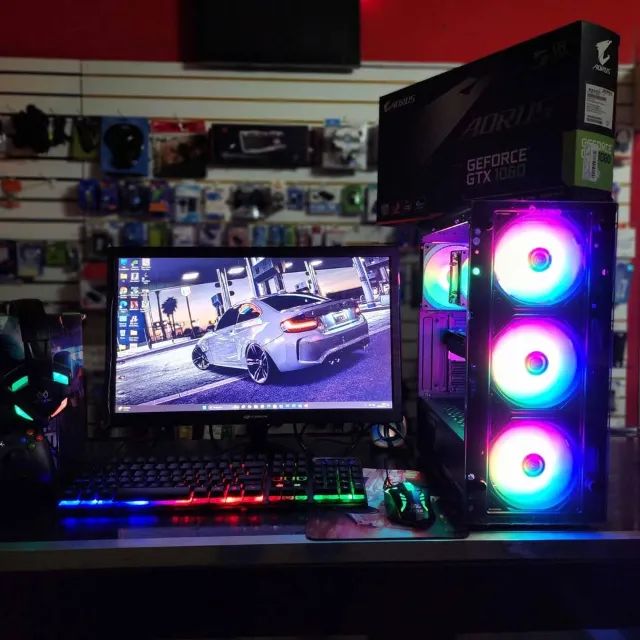 PC GAMER RYZEN 5 + MONITOR TECLADO E MOUSE - Foto 3