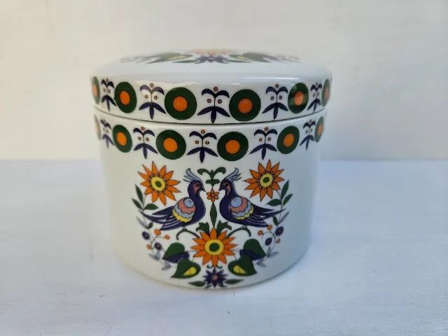 Bomboniere Porcelana Schmidt Antiga Rara Coleção - Foto 3