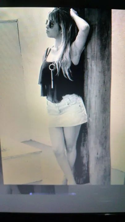 Saia Jeans Bebela - Tamanho M - Foto 2