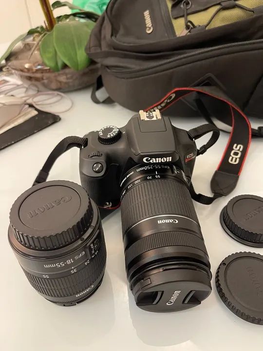 Kit Câmera Canon EOS Rebel T100  - Foto 3