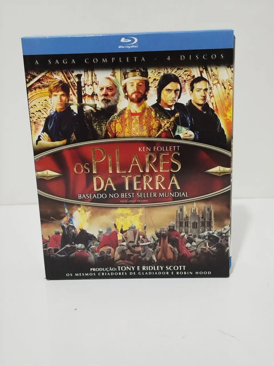 Box Blu-Ray Os Pilares da Terra