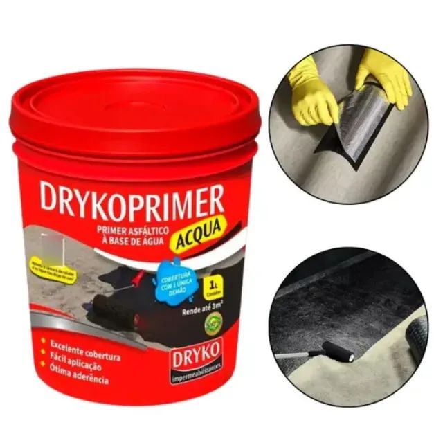 Fundo para manta Asfaltica Dryko 900ml  - Foto 2