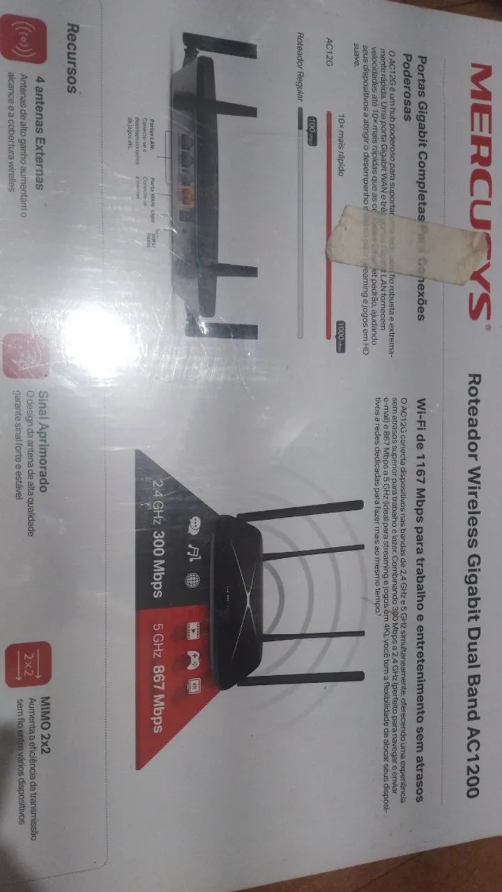 Mercusys AC1200 Router64263930878465121