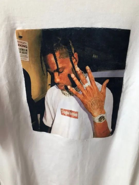 Camiseta Travis Scott - Tamanho EXG - Foto 2
