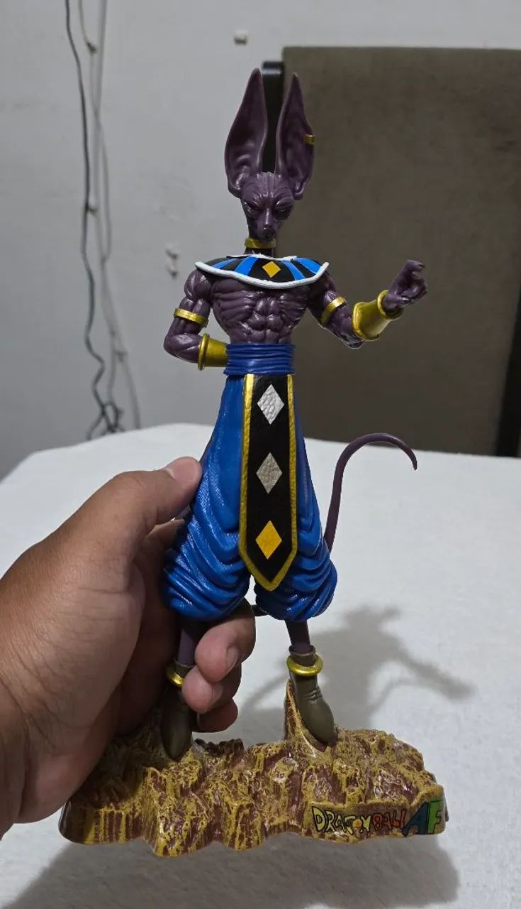 Action figure do Beerus Deus da Destruição  - Foto 2