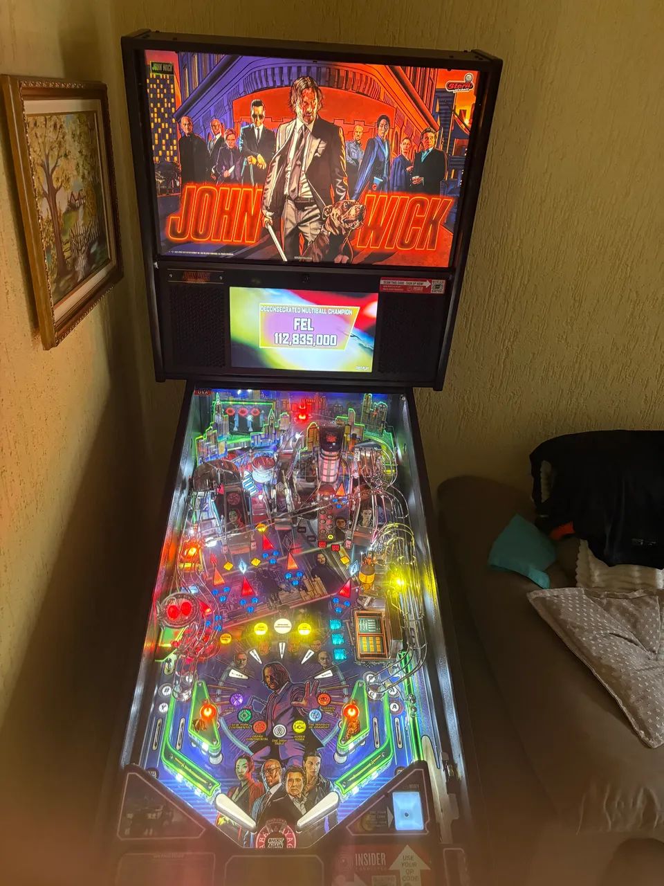 Pinball John Wick 