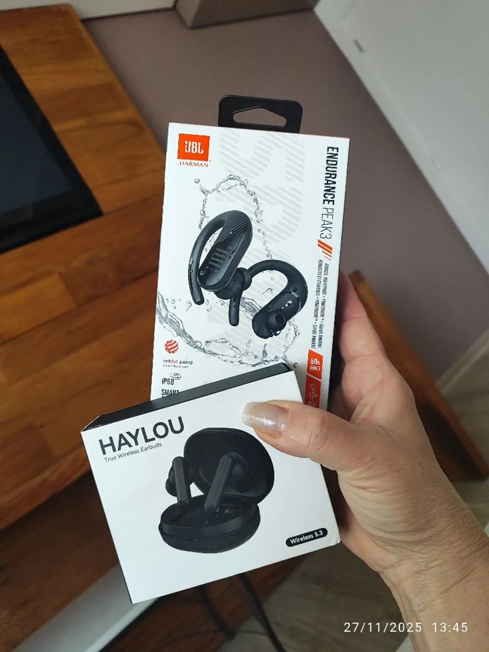 Fones JBL e Xiaomi 