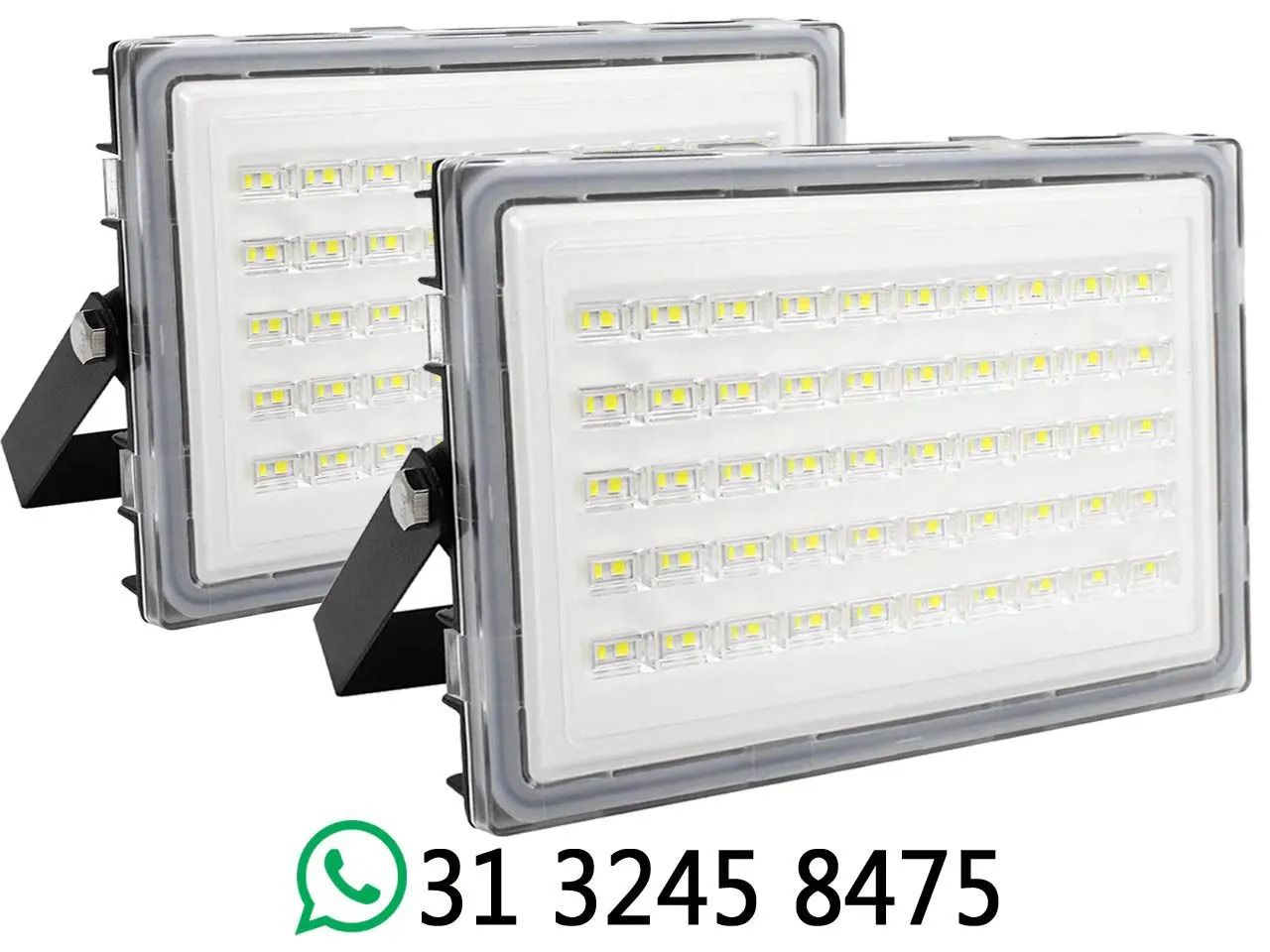 Refletores LED de 100W Iluminação Externa