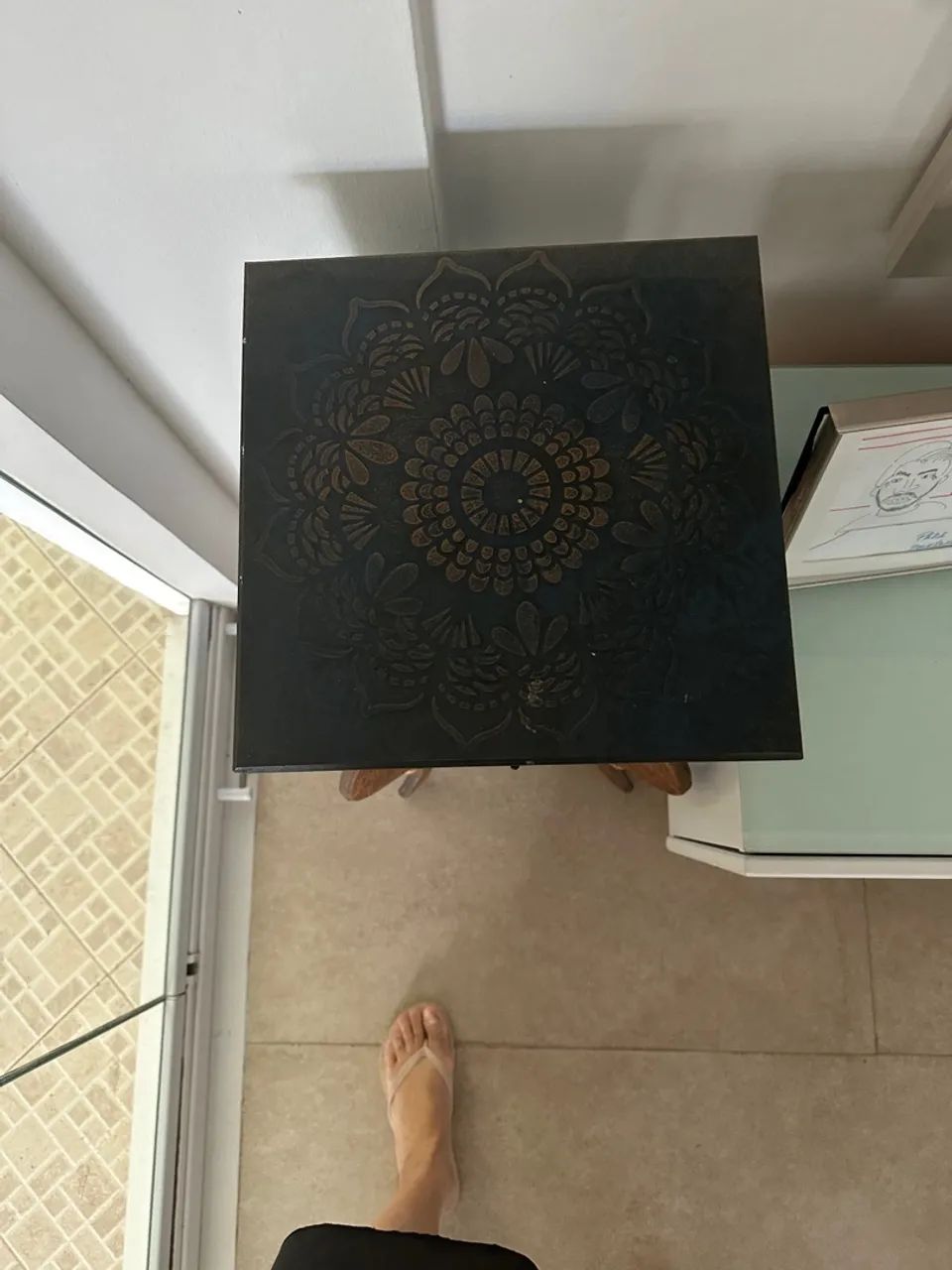 Mesa de canto decorativa - Foto 4