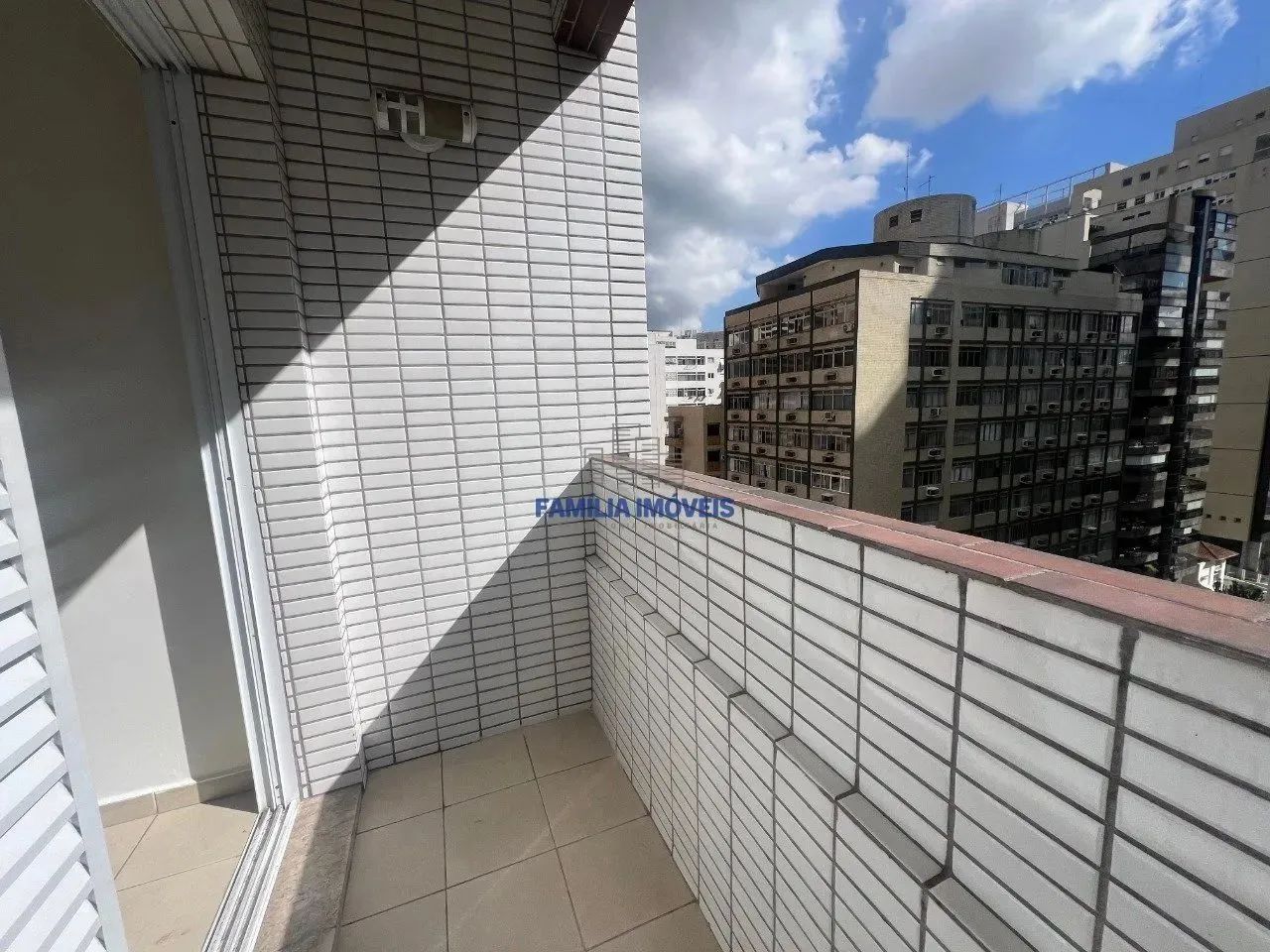 Kitnet à venda ou aluguel com 1 quarto sacada Gonzaga Santos SP - Foto 11