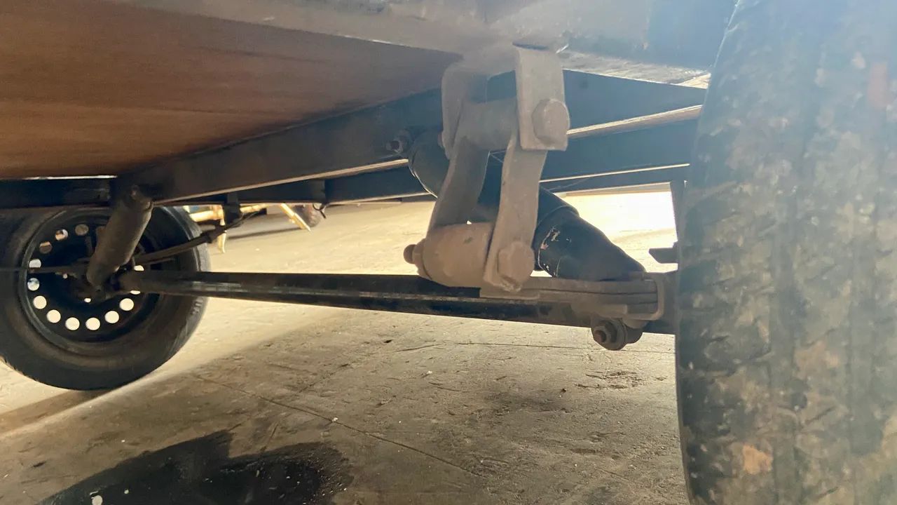 Carretinha reboque 2,46 x 1,60 documentada  - Foto 6