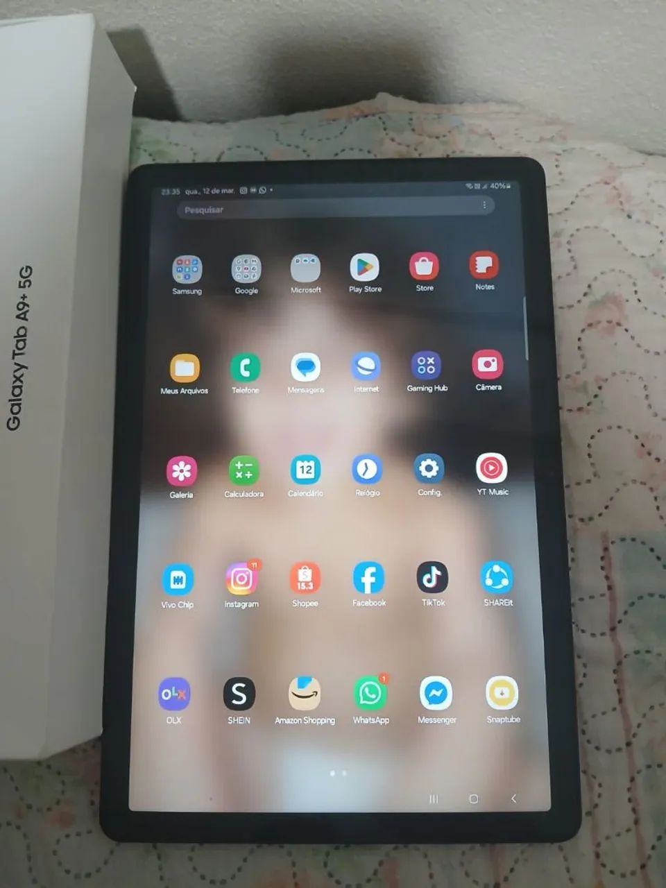 Tablet A9+5g pega chip 1.200$
