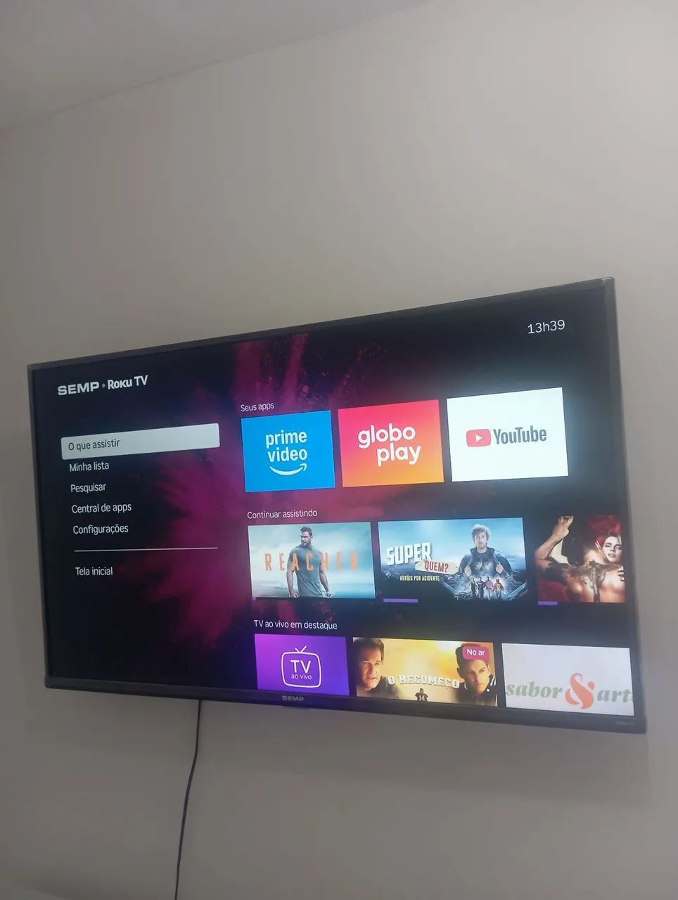 SmartTV LED Full HD Semp 43''  - Foto 5