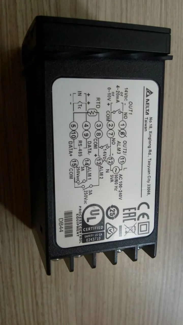 Controlador de temperatura 
