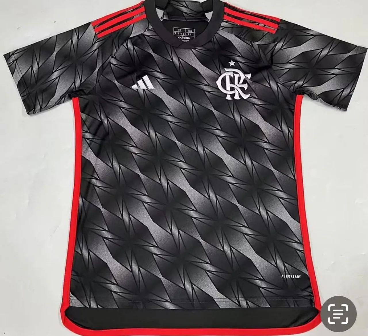 Camisa Flamengo Adidas 2023/24 - Black Edition