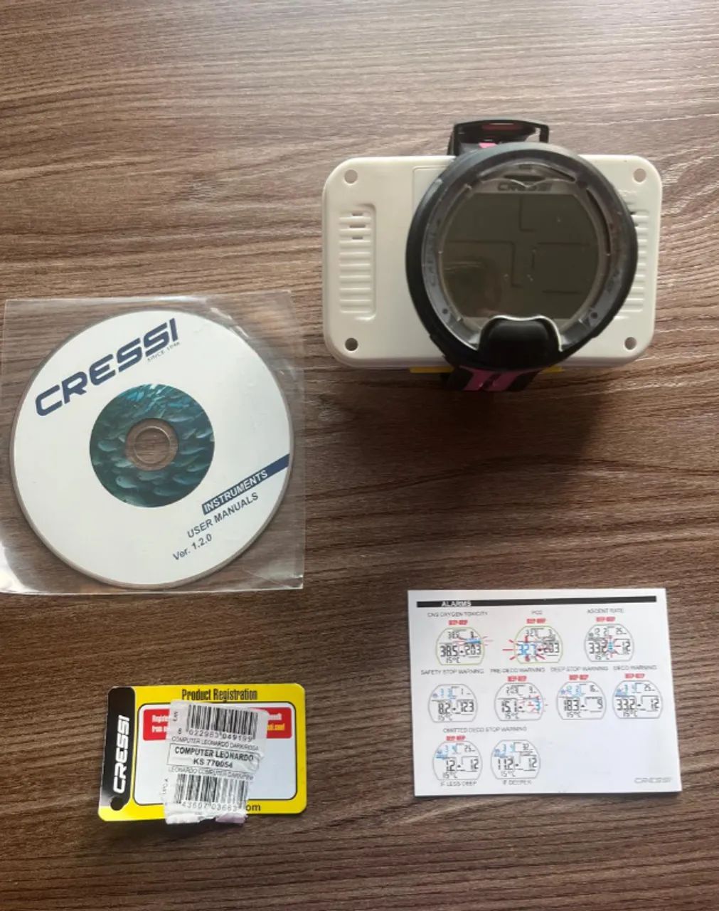 Computador Cressi Leonardo - Impecavel Usado 4 Vezes Apenas (Usado) - Foto 6