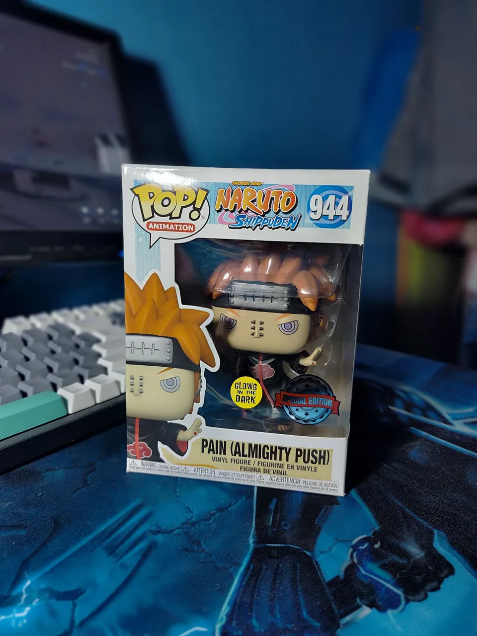 Funko Pop! Naruto Shippuden Pain (Almighty Push) Glows in the Dark