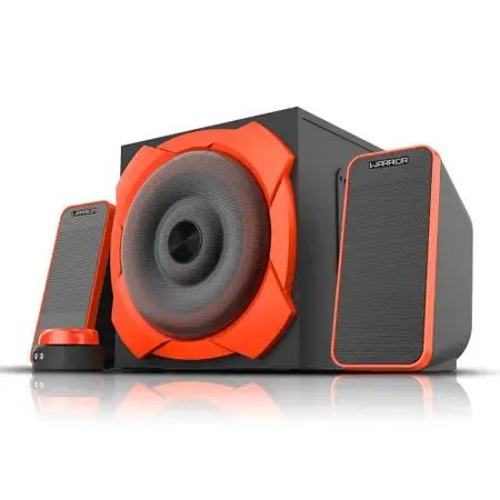 Warrior Odysseus Caixa de Som Gamer 2.1 50W RMS com subwoofer PC & Notebook
