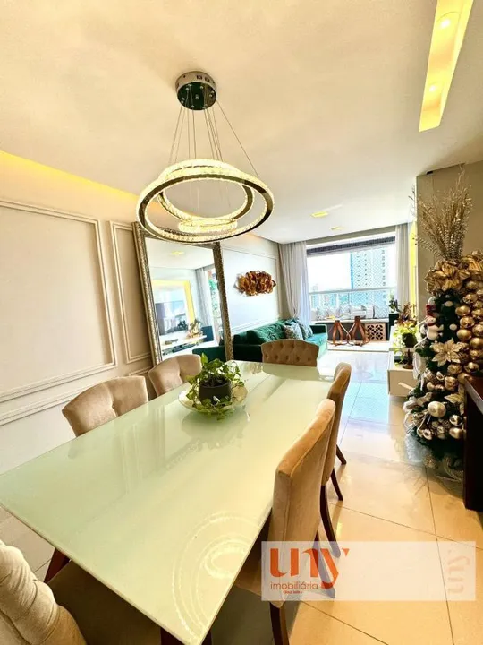 Apartamento com 3 quartos todo ambientado em andar alto no Brisamar