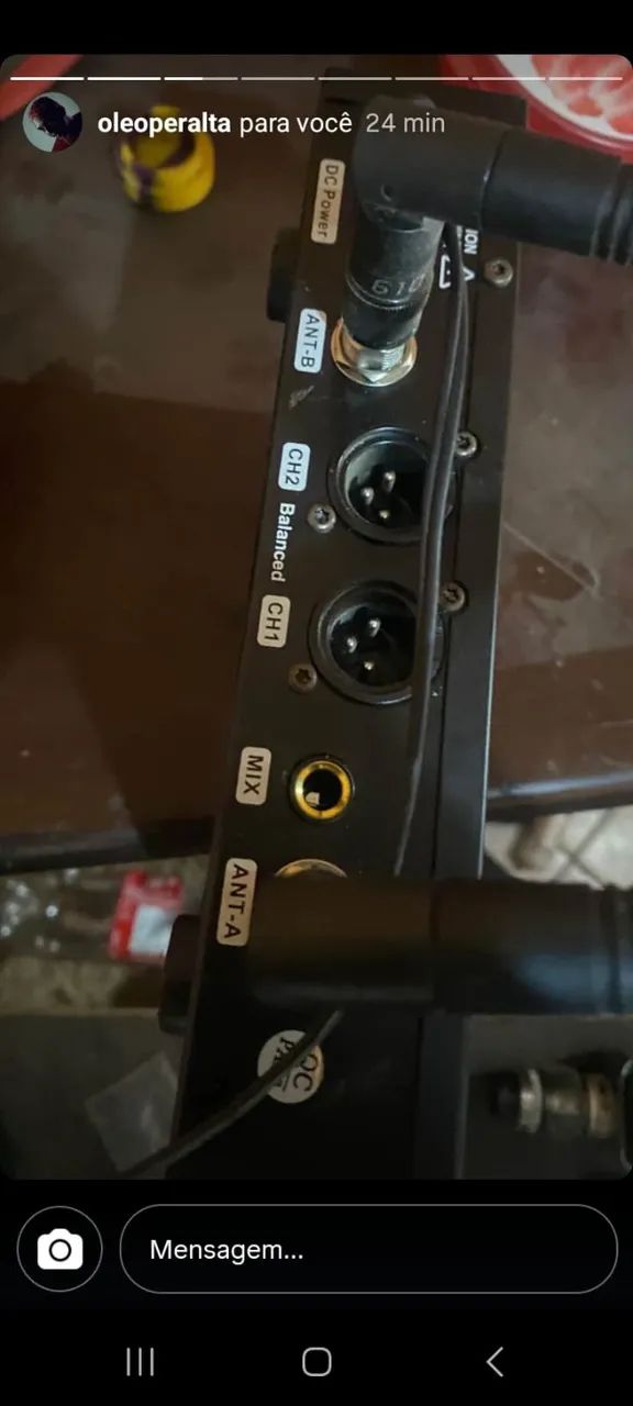 Dylan microfone (SEM FIO) D 9000 S - USADO- - Foto 4